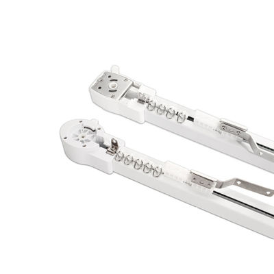 CE Smart Electric Curtain Track RoHS Aluminum Curtain Track System For Hospital